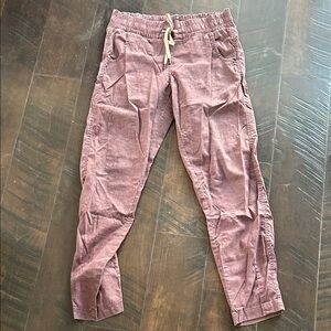 prAna purple drawstring pants